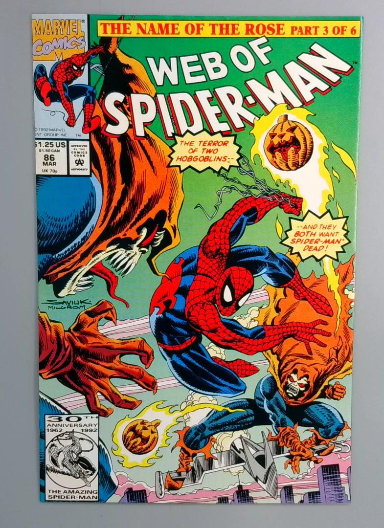 Web of Spider-Man #86 Marvel 1992