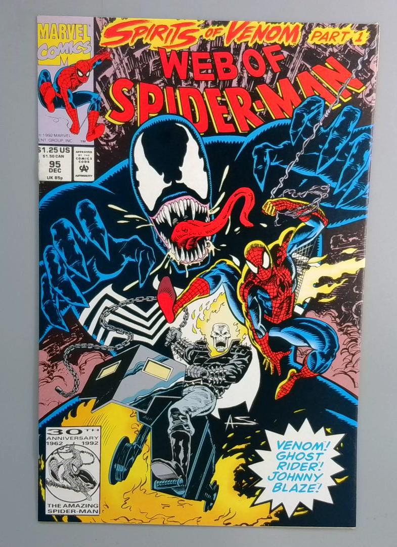Web of Spider-Man #95 Venom Marvel 1992