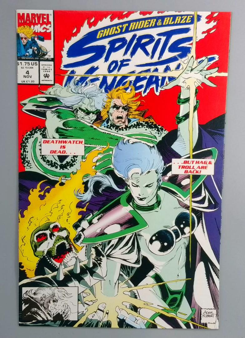 Ghost Rider / Blaze: Spirits of Vengeance #4 NM Marvel 1992