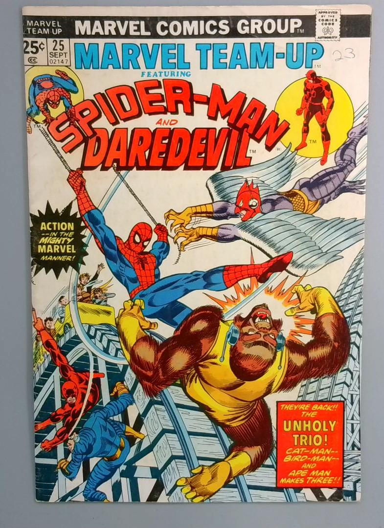 Marvel Team-Up #25 No MVS Marvel 1975