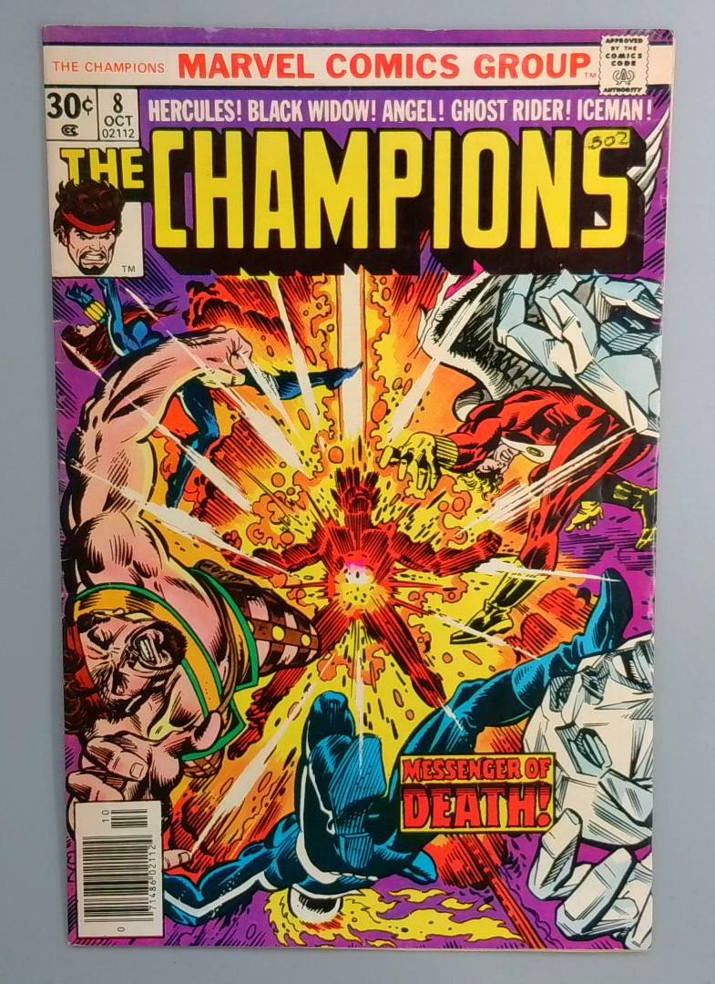 Champions #8 Titanium Man Marvel 1976