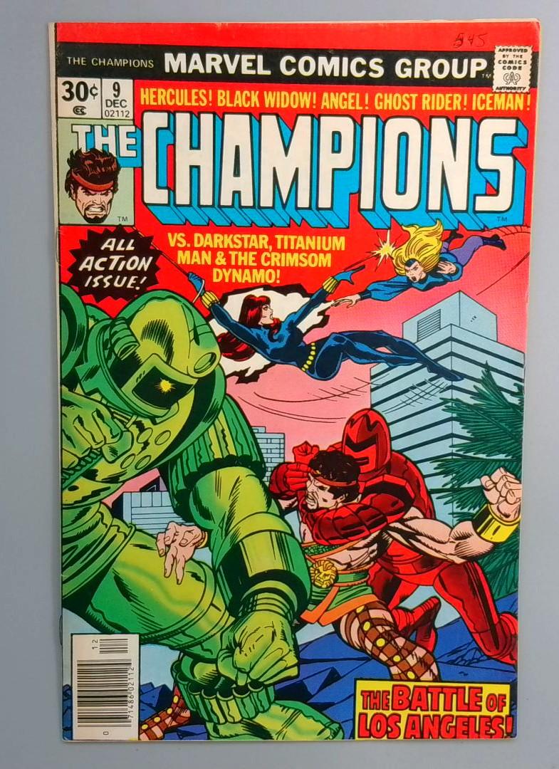 Champions #9 FN+ Darkstar Marvel 1976