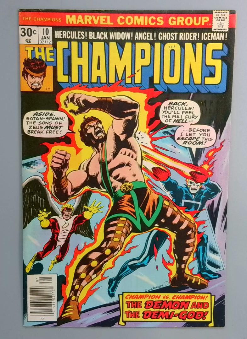 Champions #10 Darkstar and Crimson Dynamo Marvel 1977