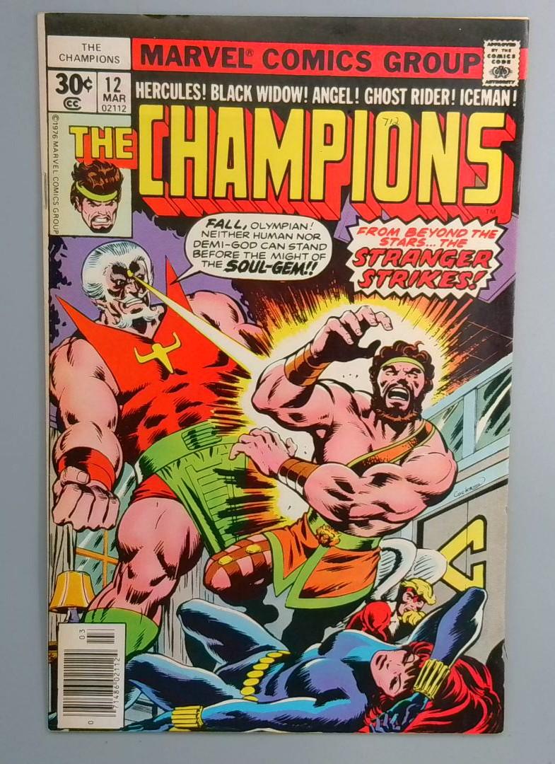 Champions #12 Stilt-Man and Black Goliath Appearance Marvel 1977