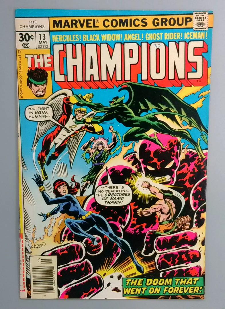Champions #13 VF Stranger Appearance Marvel 1977