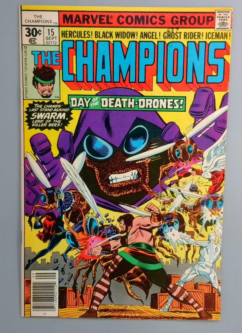 Champions #15 VF Swarm Appearance Marvel 1977