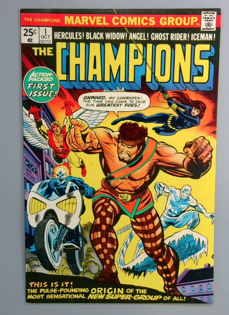 Champions #1 VF- 1st Appearance and Origin of the Champions Marvel 1975