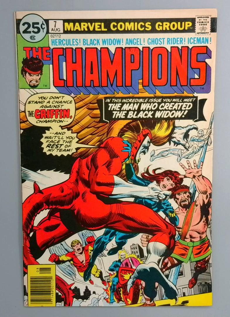 The Champions #7 1st Darkstar Marvel 1976