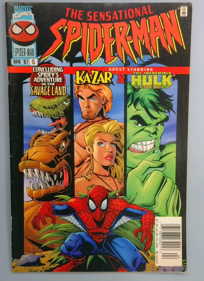 Sensational Spider-Man #15 Newsstand Edition Marvel 1997