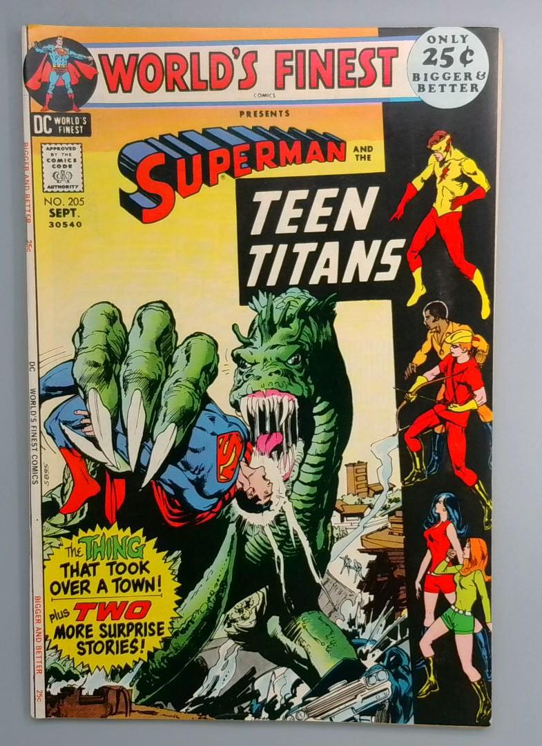 Worlds Finest Comics #205 DC 1971
