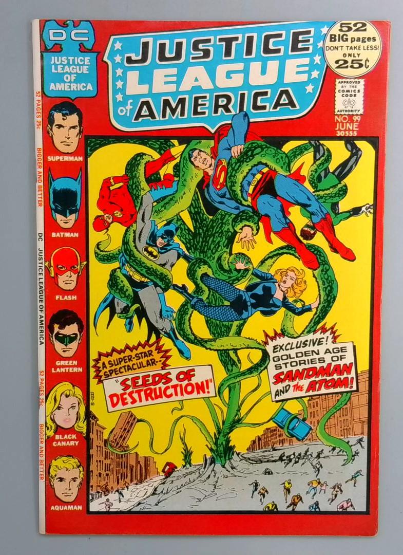 Justice League of America #99 VF+ DC 1972