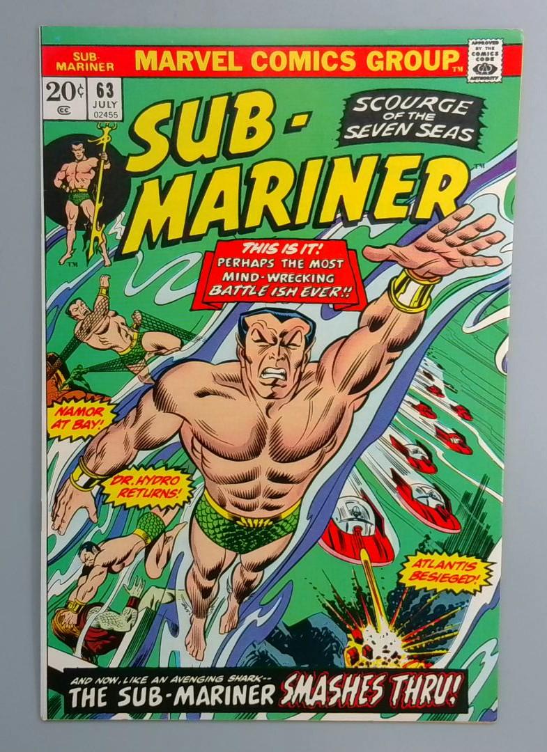 Sub-Mariner #63 NM- Marvel 1973