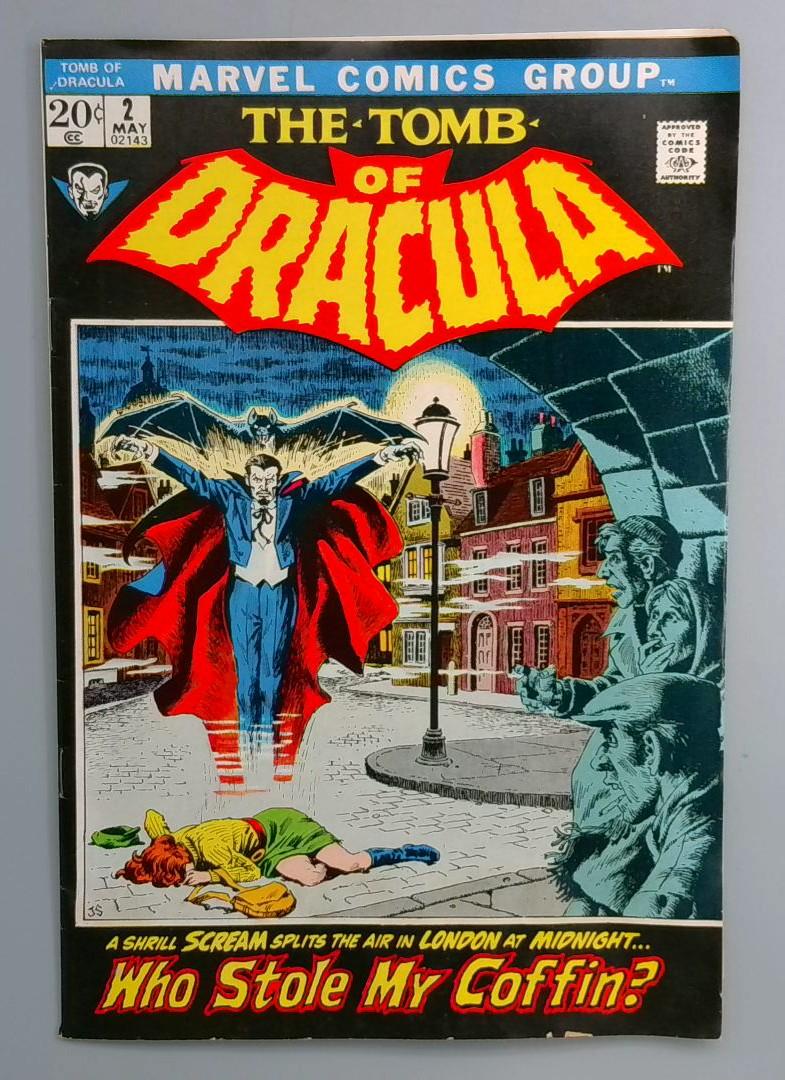 Tomb of Dracula #2 VG- 2nd Appearance of Dracula Marvel 1972