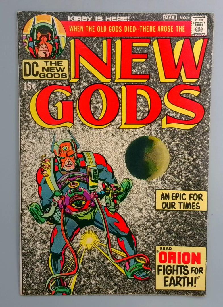 New Gods #1 FN- 1st Orion DC 1971