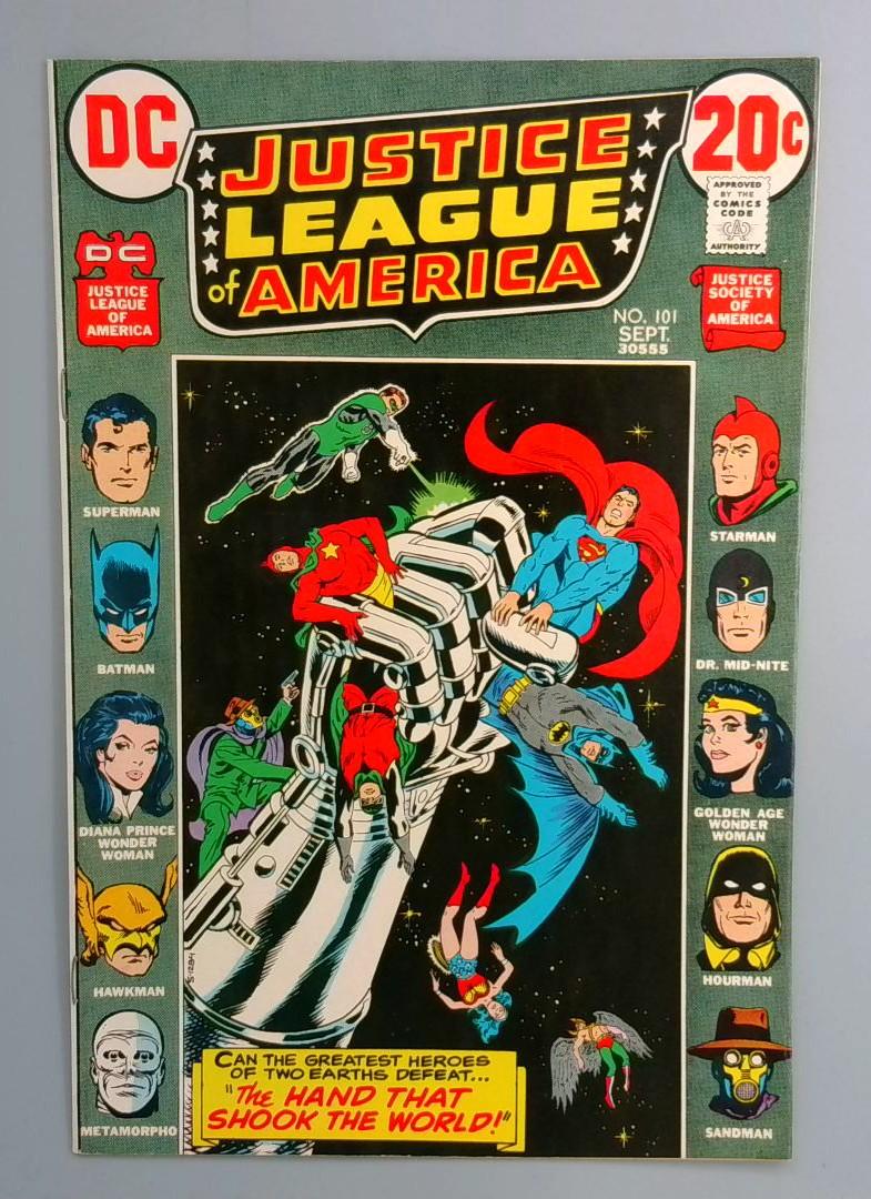 Justice League of America #101 VF/NM Seven Soldiers of Victory & Jsa DC 1972