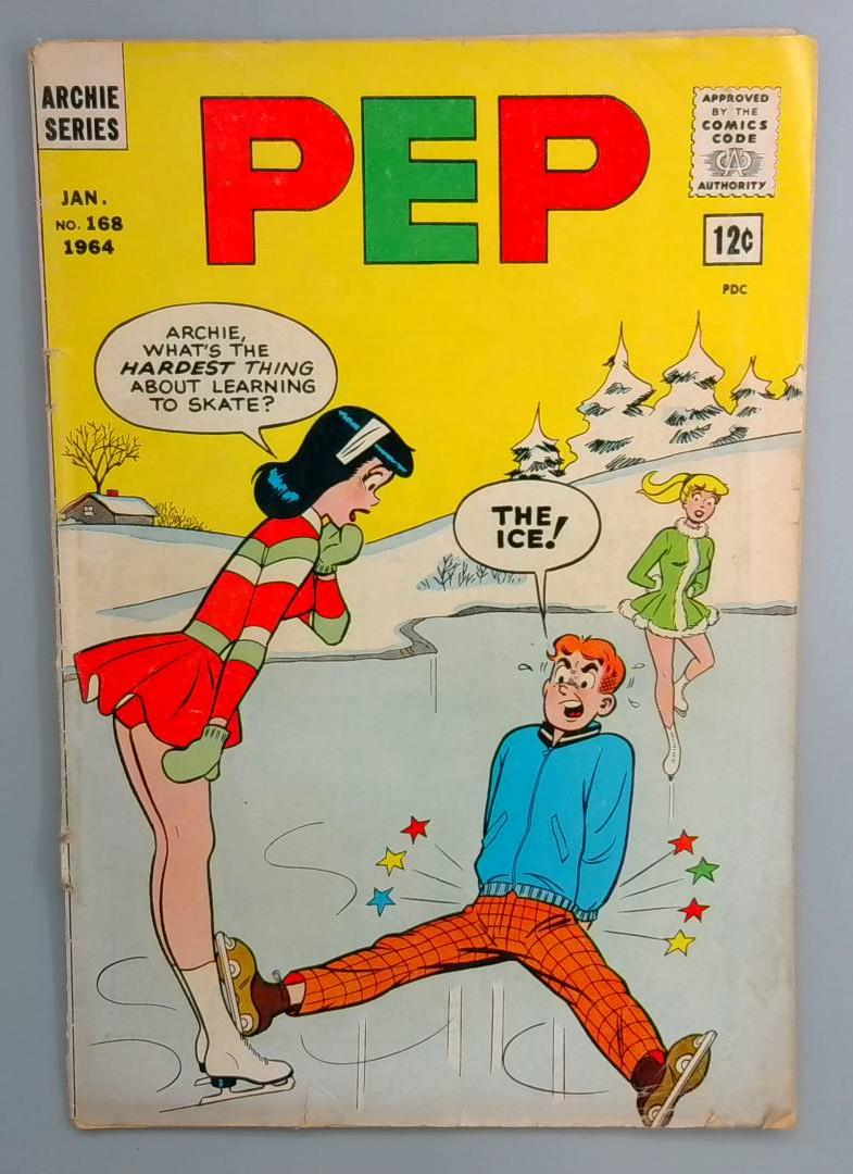 Pep #168 Detached Staple 1964