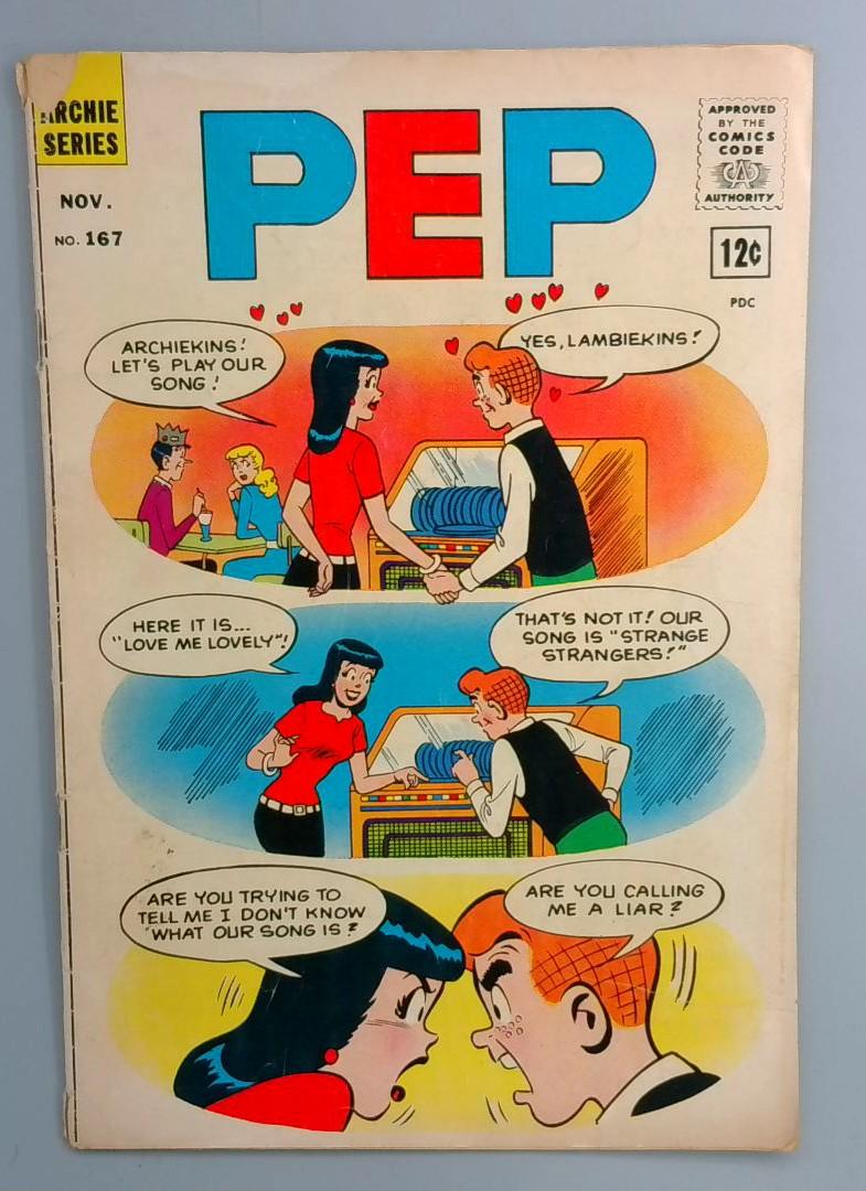 Pep #167 VG Archie Comics November