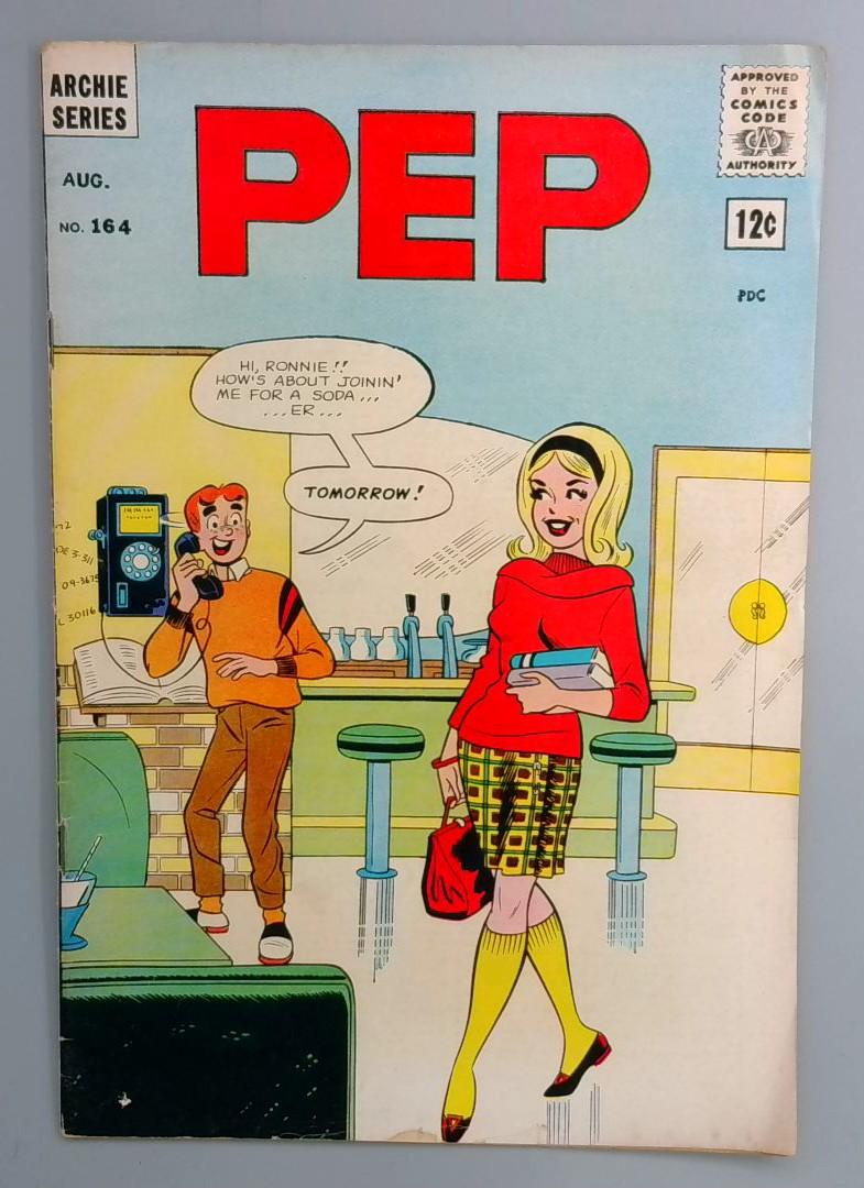 Pep #164 VG Archie Series August 1963