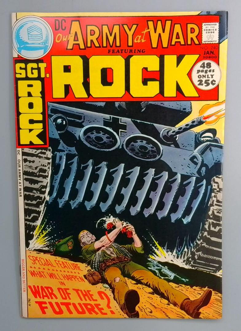 Our Army at War #248 FN+ featuring Sgt. Rock DC Comics 1973