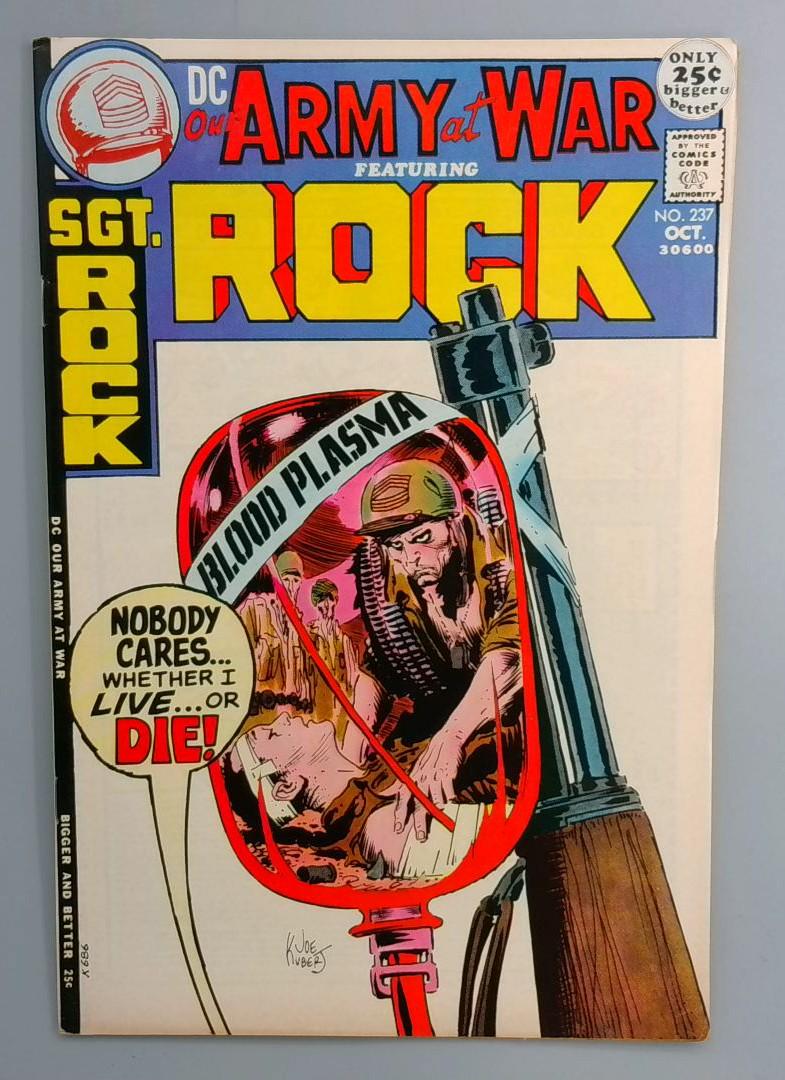 Our Army at War #237 VF 52 Page Giant DC 1971