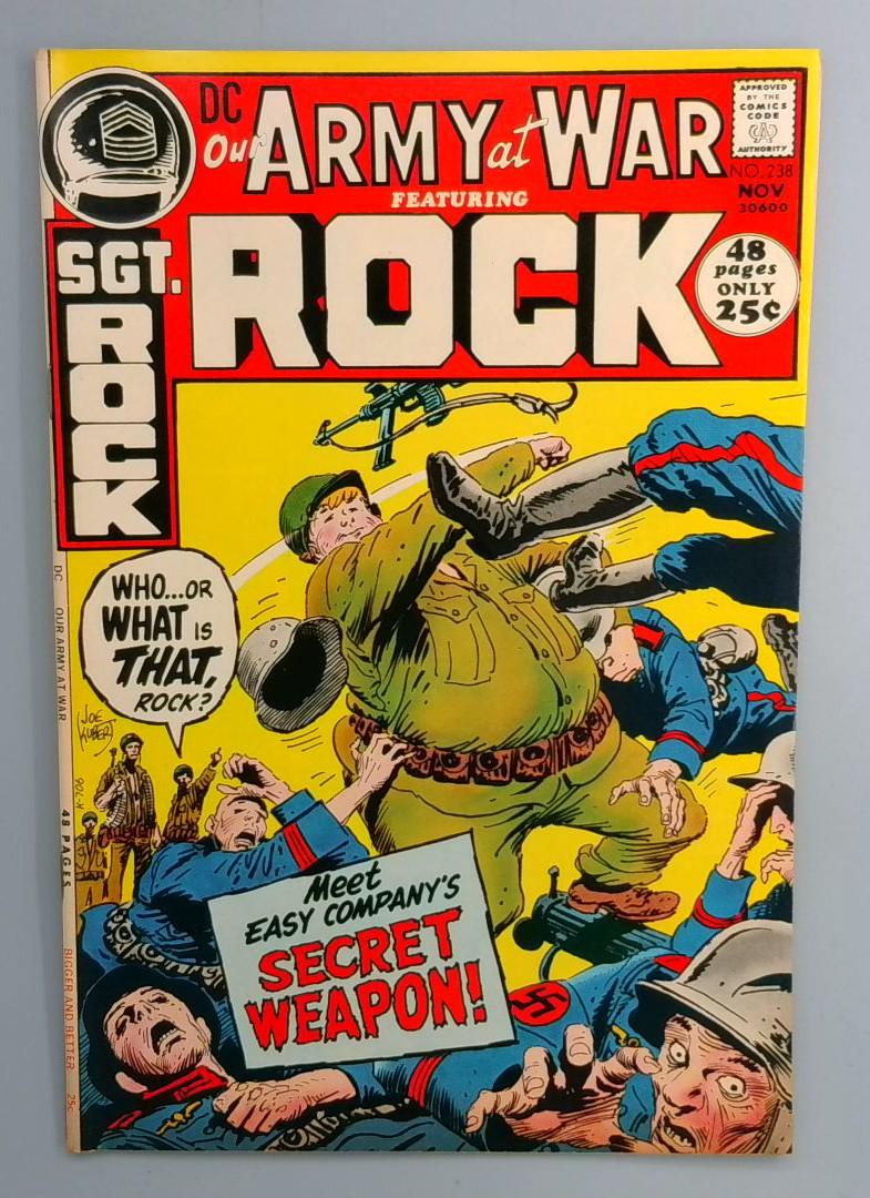 Our Army at War #238 VF- 52 Page Giant DC 1971