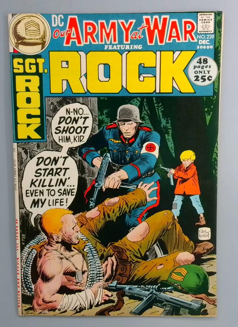 Our Army at War #239 FN+ 52 Page Giant DC 1971