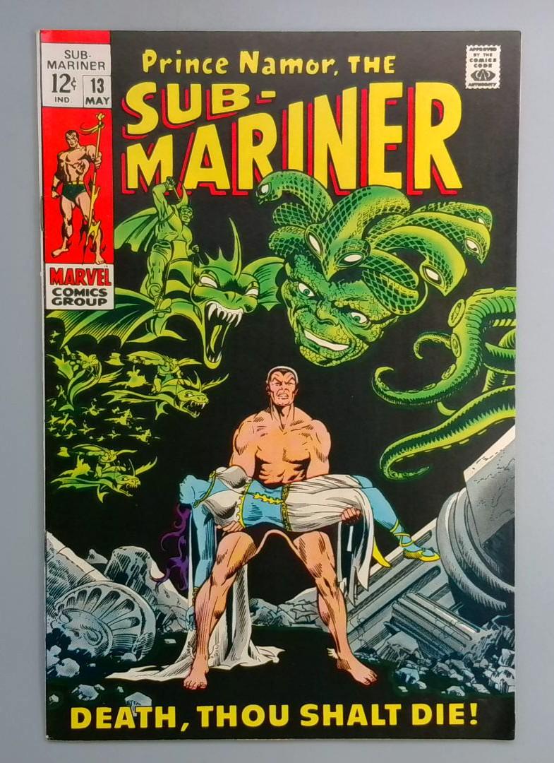 Sub-Mariner #13 VF 1st Appearance of Gargantos Marvel 1969
