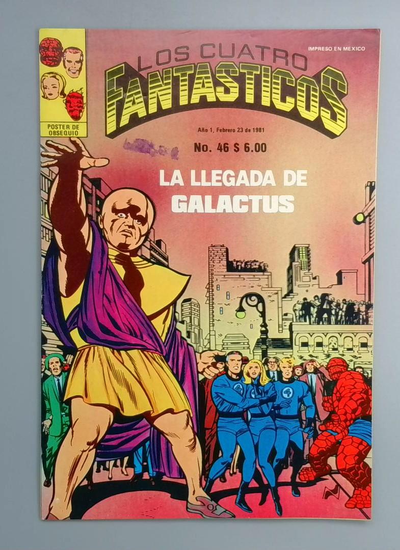 Fantastic Four #48 VG/FN  🗝 1st Silver Surfer Mexican Edition Marvel 1981