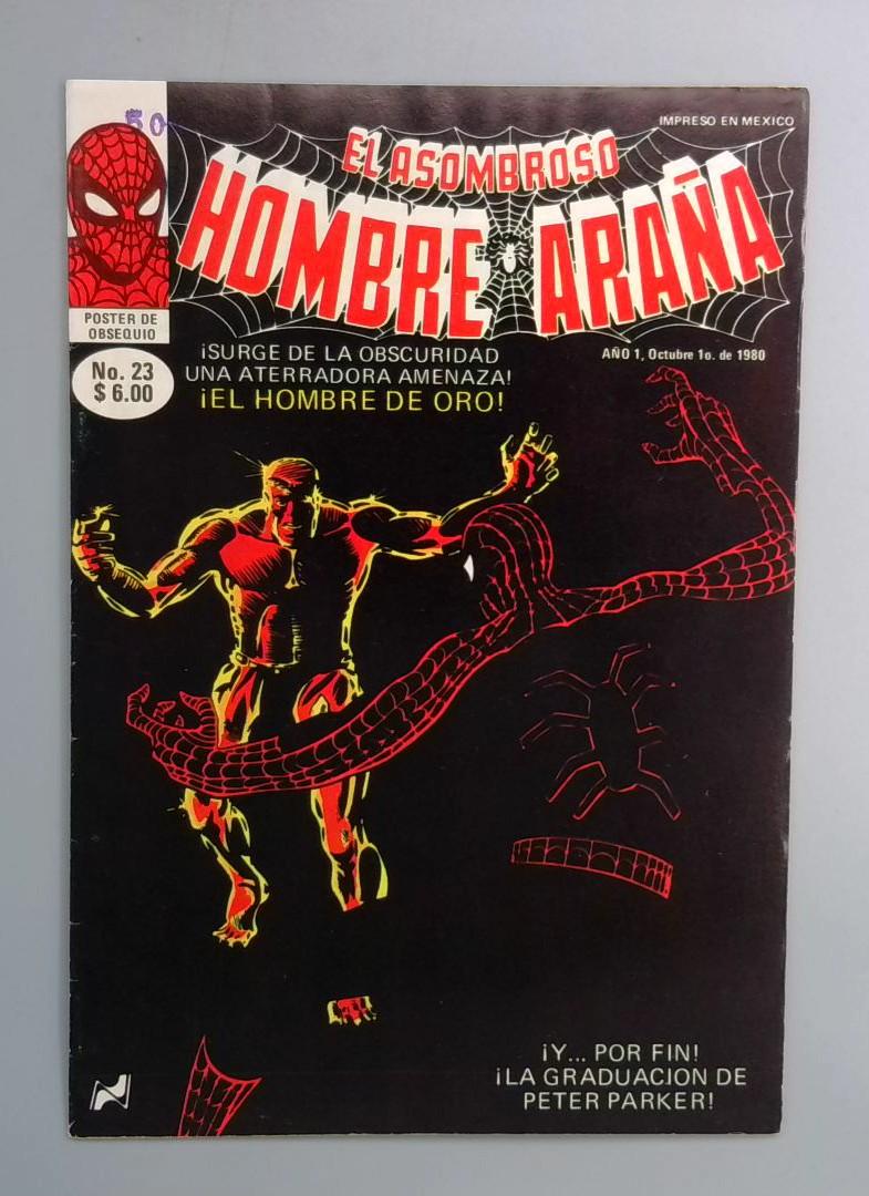 Amazing Spider-man #28 VG- 1st app Molten Man MEXICAN EDITION 1980
