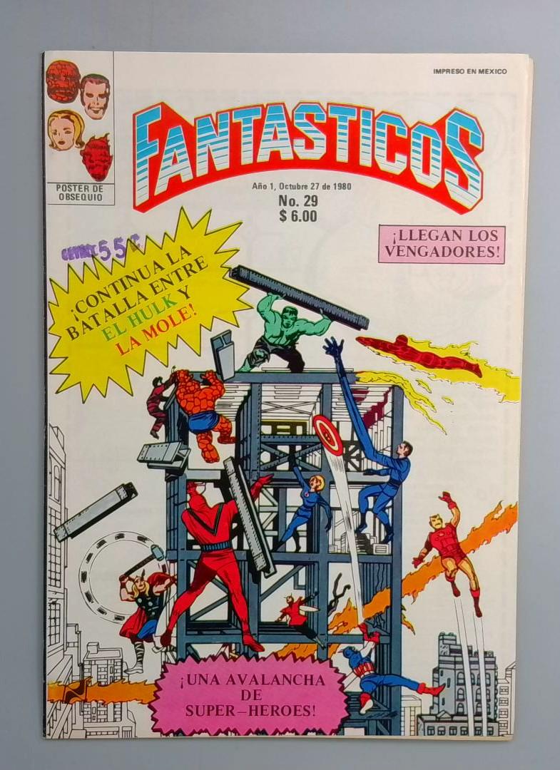 Fantastic Four #26 FN Fantasticos #29 1980