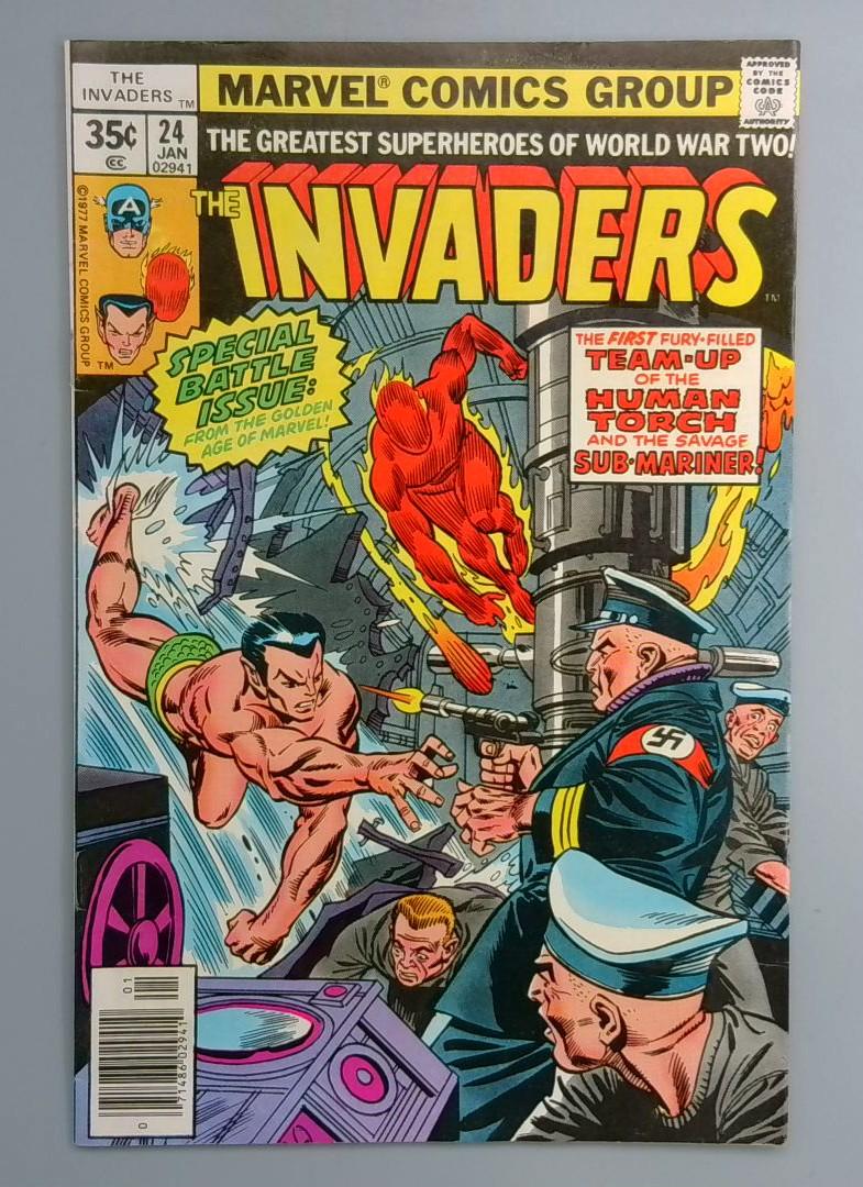 Invaders #24 Reprint: Marvel Mystery Marvel 1978