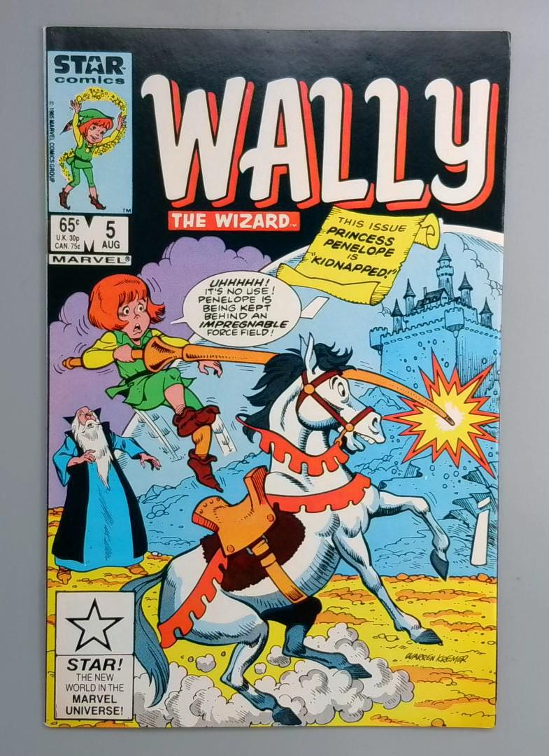 Wally the Wizard #5 Marvel August 1985