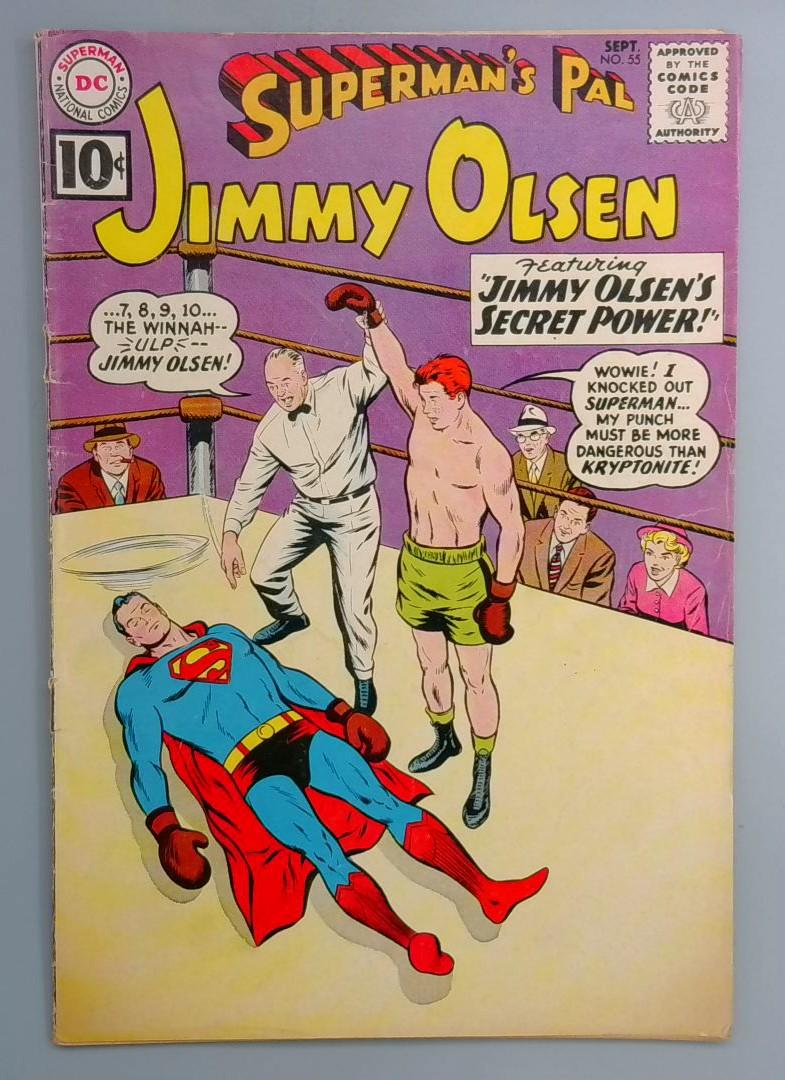 Supermans Pal Jimmy Olsen #55 VG DC 1961