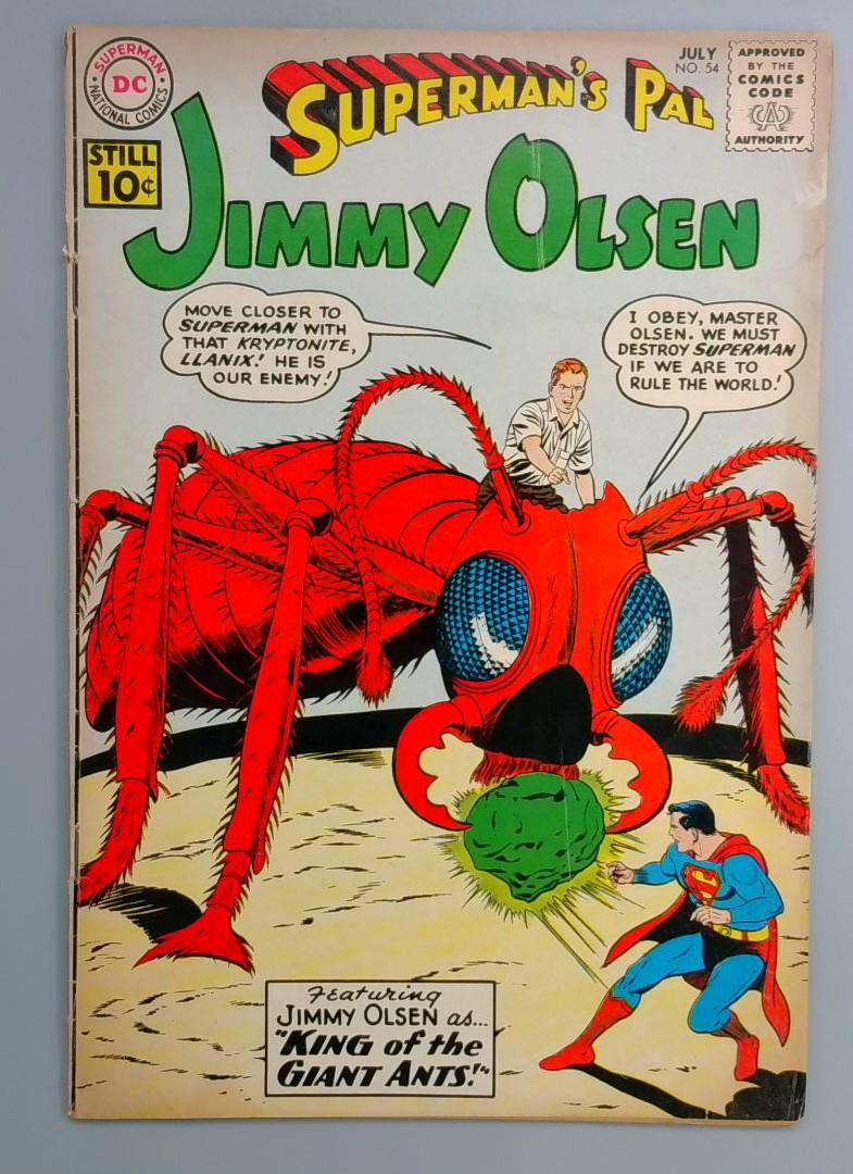 Supermans Pal Jimmy Olsen #54 VG DC 1961