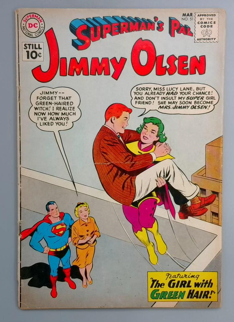 Supermans Pal Jimmy Olsen #51 DC 1961