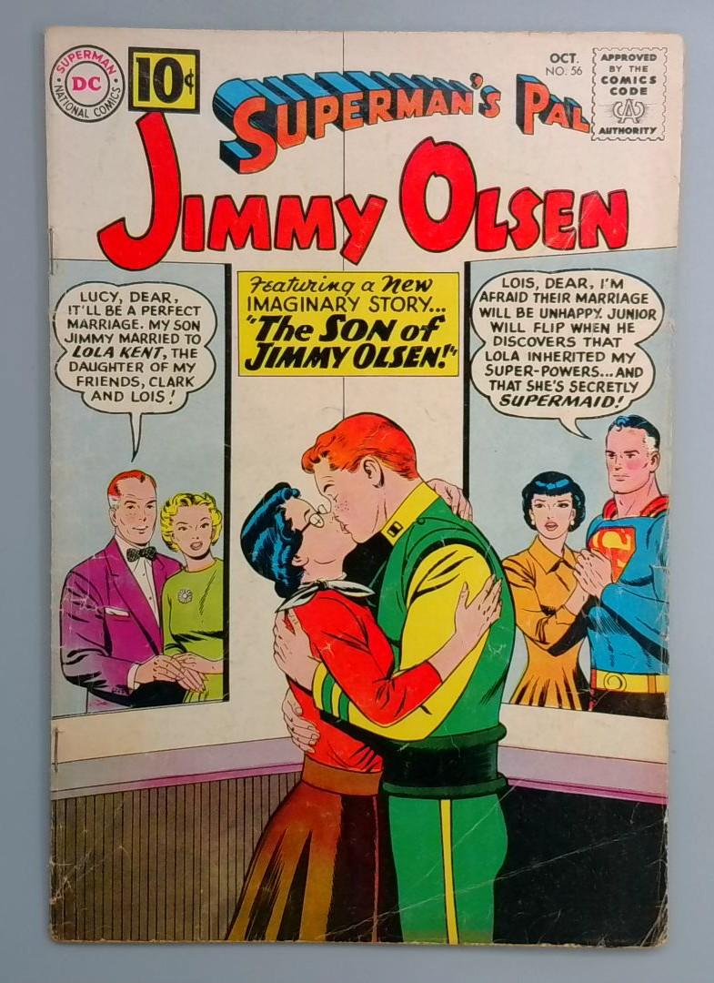 Supermans Pal Jimmy Olsen #56 DC 1961