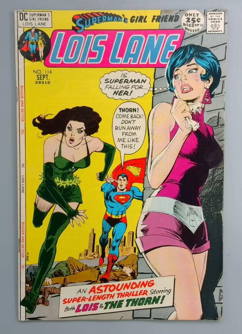 Supermans Girlfriend, Lois Lane #114 FN DC 1971