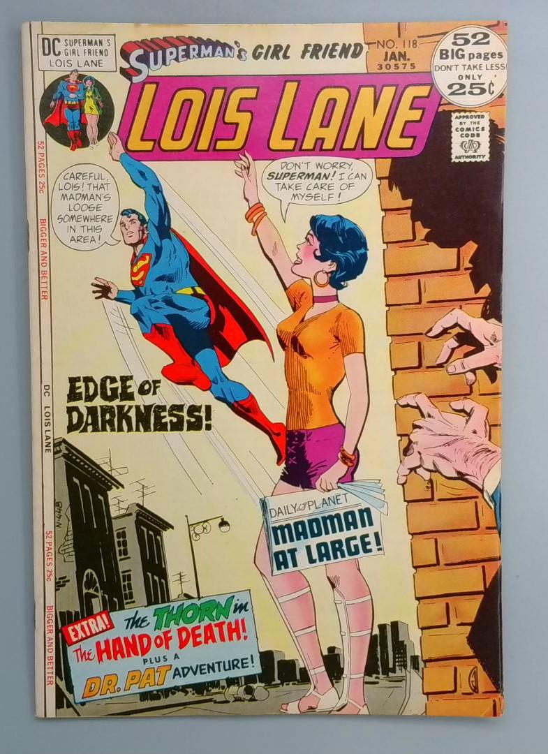 Supermans Girlfriend, Lois Lane #118 DC 1972