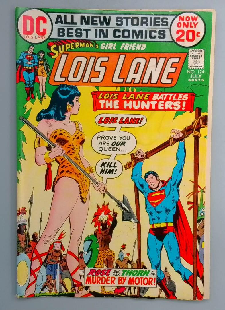 Supermans Girlfriend, Lois Lane #124 DC 1972