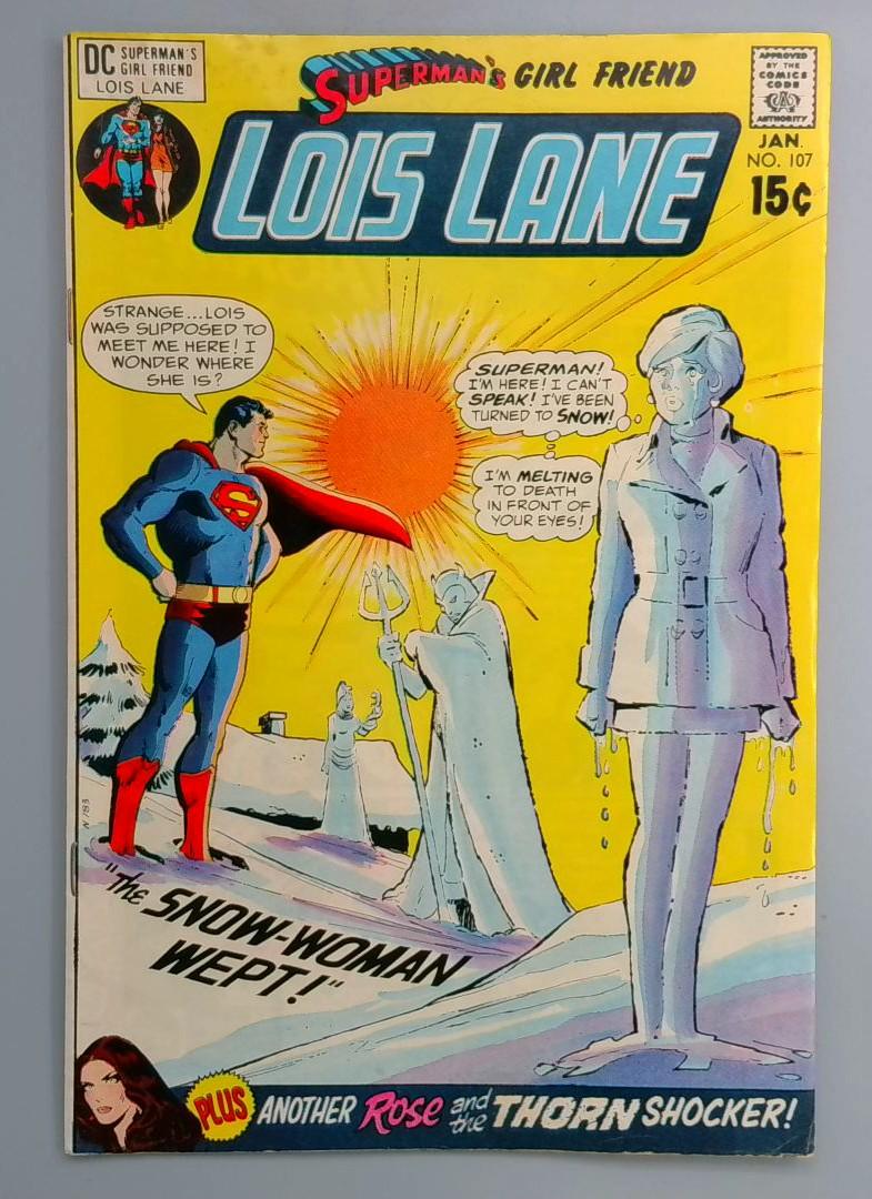 Supermans Girlfriend, Lois Lane #107 FN DC 1971