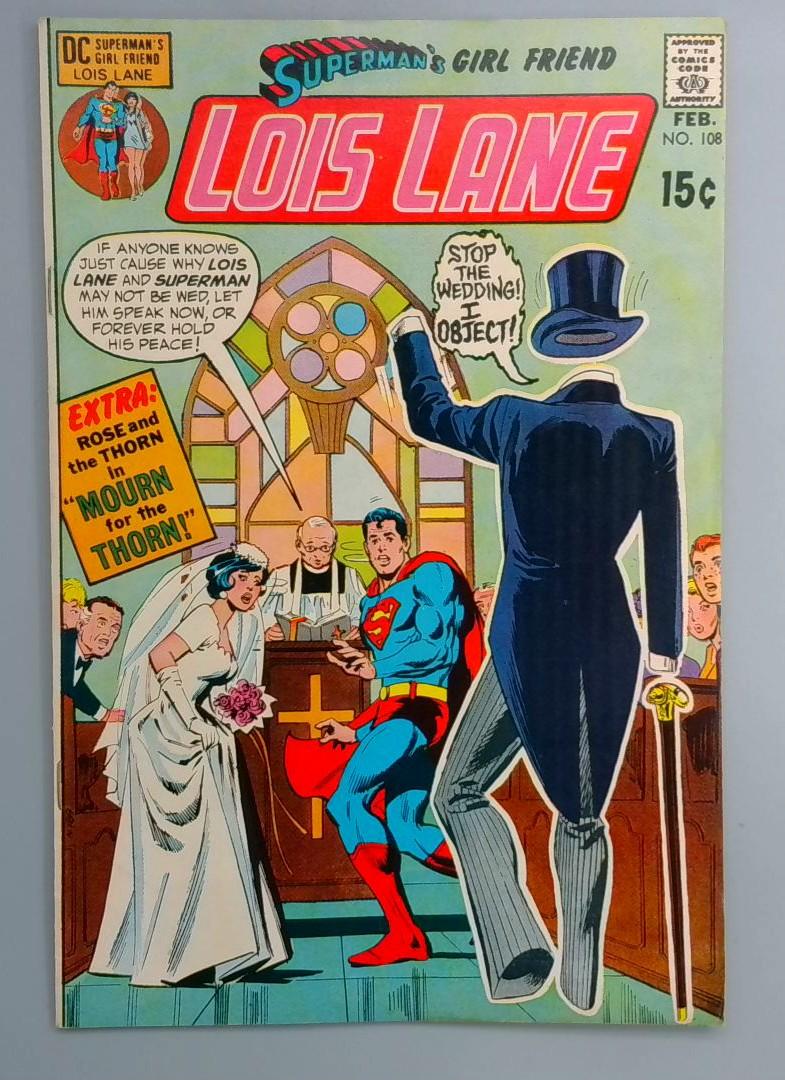 Supermans Girlfriend, Lois Lane #108 FN/VF DC 1971