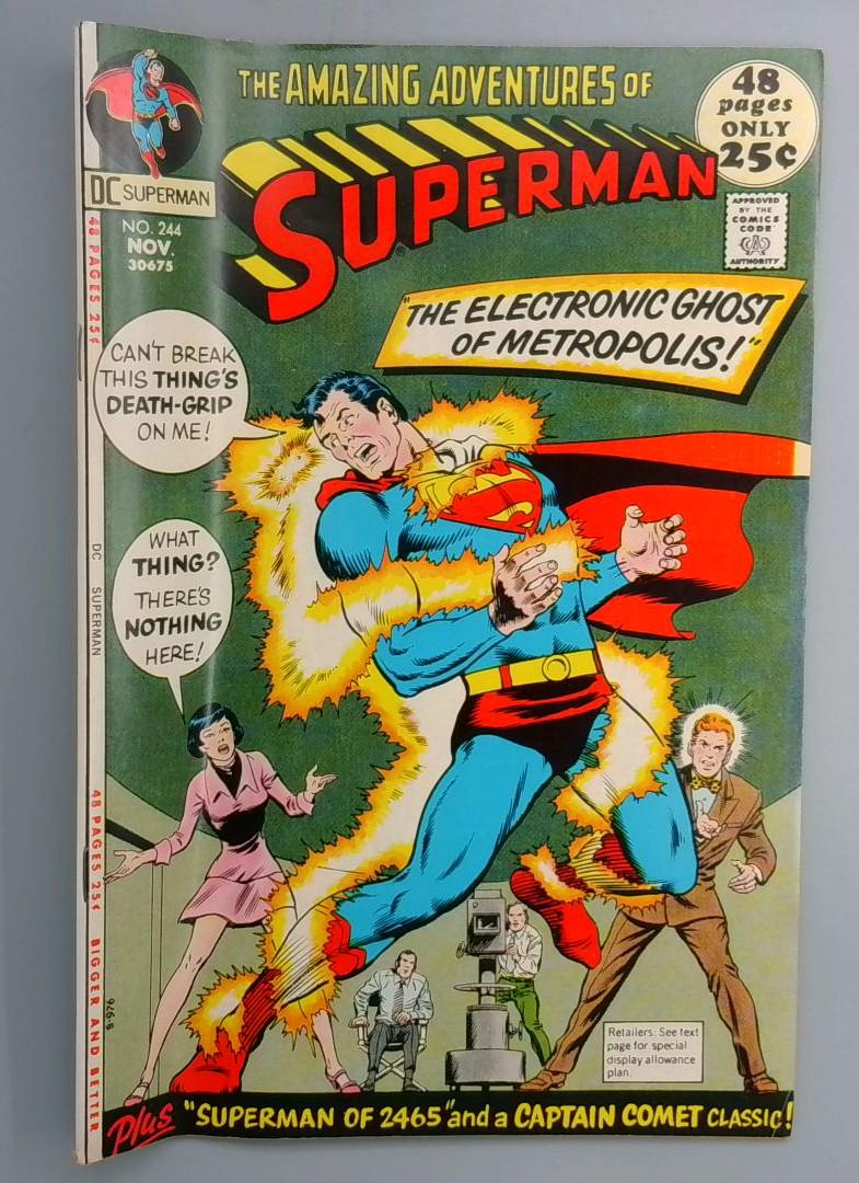 Superman #244 Double Size DC 1971