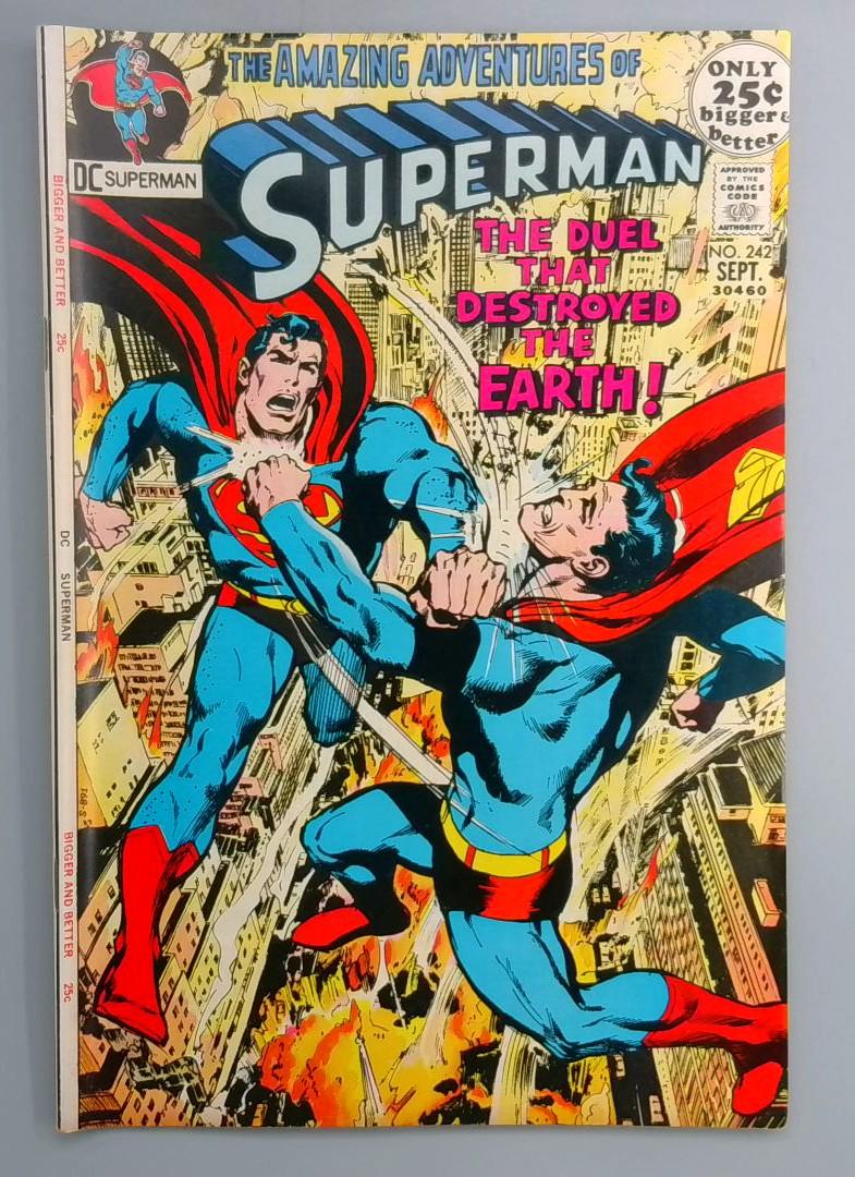 Superman #242 FN- Double Size DC 1971