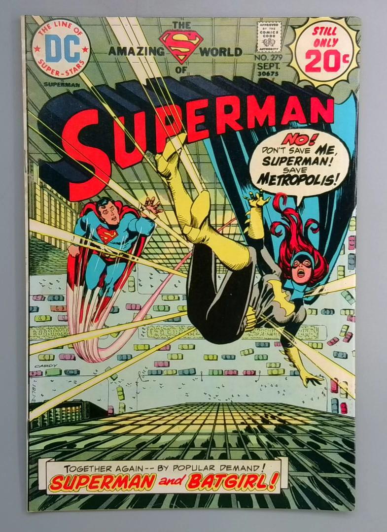 Superman #279 Batgirl DC 1974