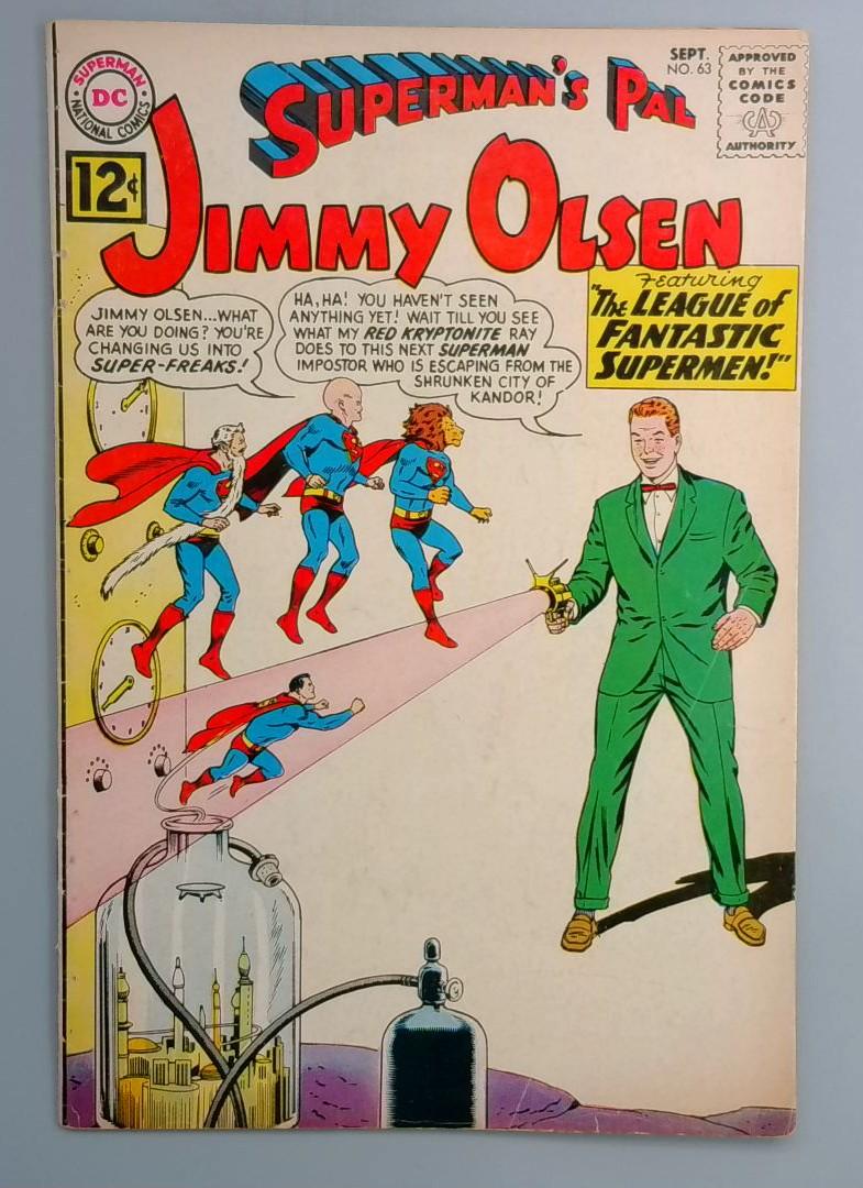 Supermans Pal Jimmy Olsen #63 VG DC 1962