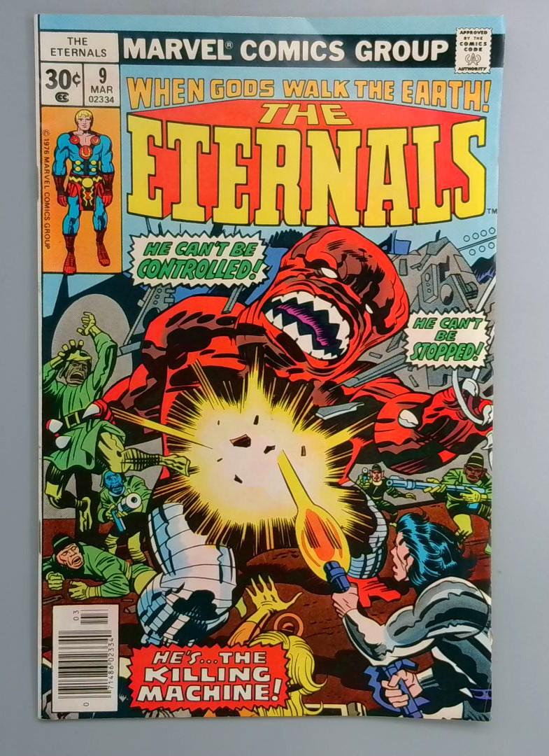 The Eternals #9 1st Sprite, Marvel 1977