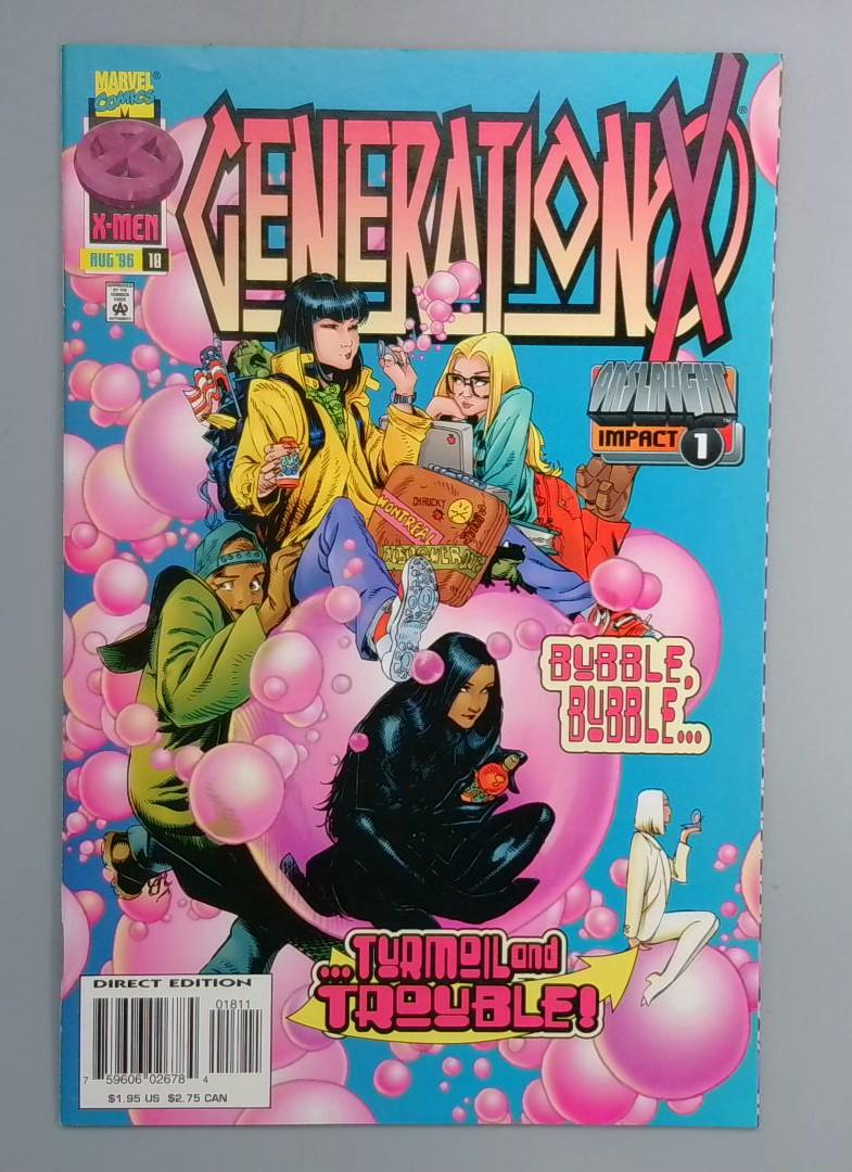 Generation X #18 NM- Onslaught Direct Edition Marvel 1996
