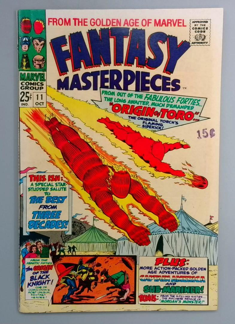 Fantasy Masterpieces #11 FN+ Marvel 1967