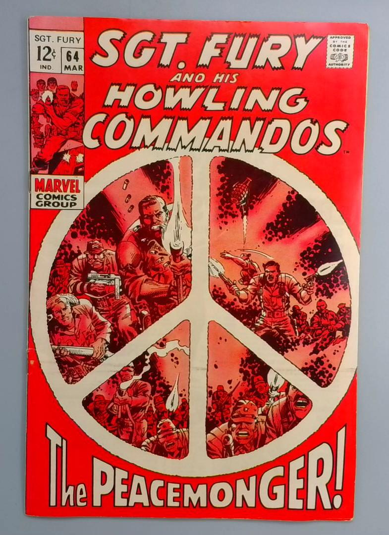 Sgt. Fury and His Howling Commandos #64 Marvel 1969