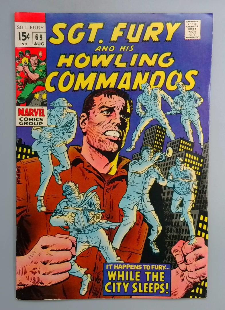 Sgt. Fury and His Howling Commandos #69 Marvel 1969